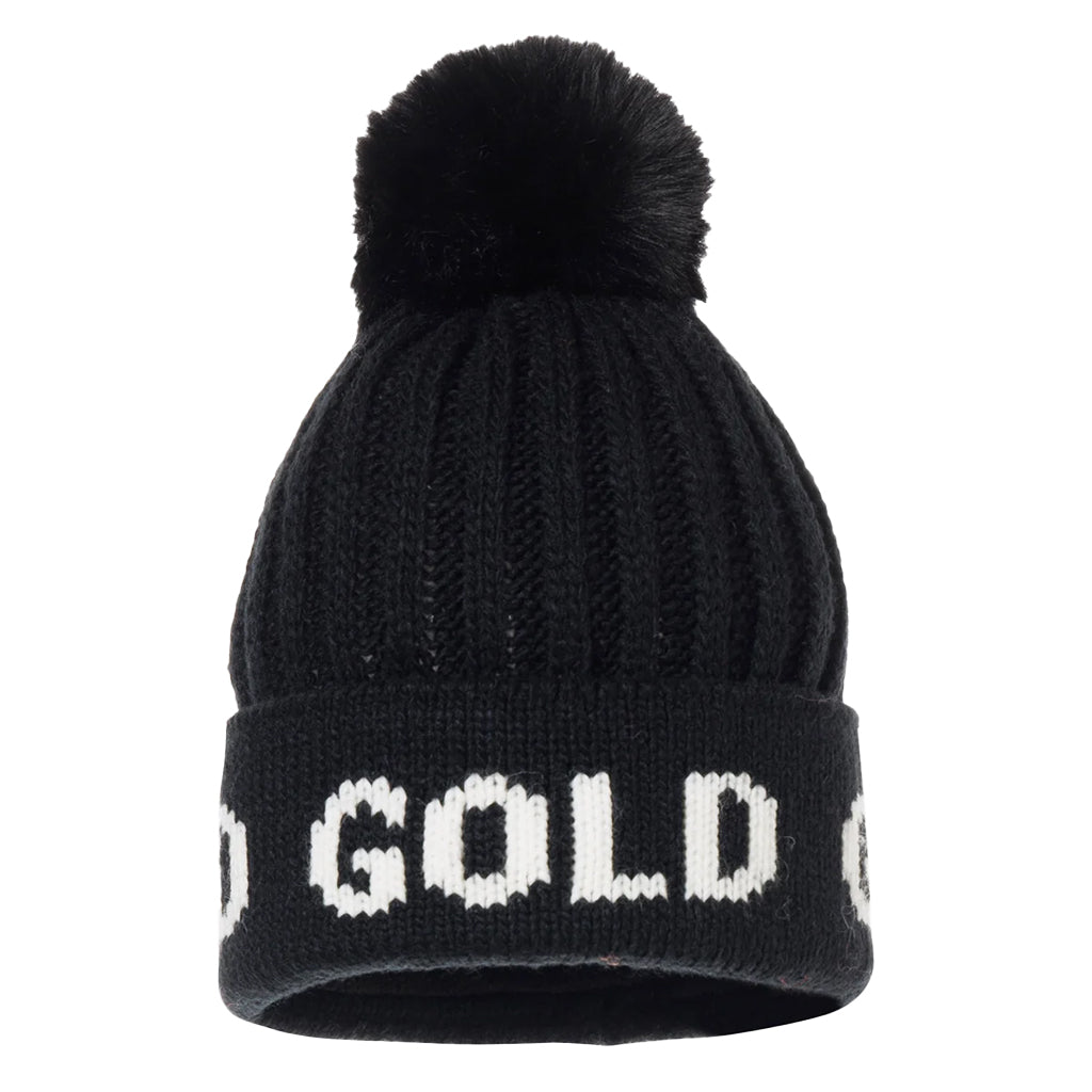 GOLDBERGH HODD POM BEANIE BLACK/WHITE