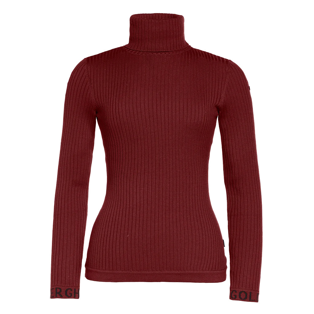 GOLDBERGH MIRA LONG SLEEVE KNIT - VINO ROSSO