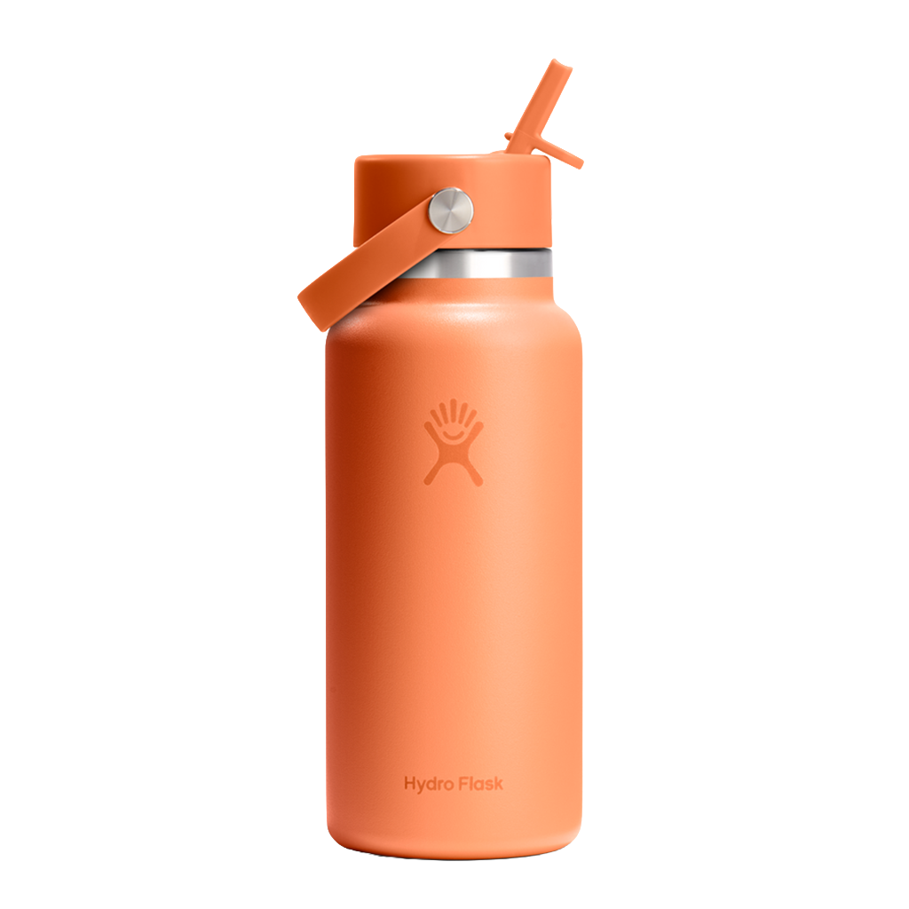 HYDROFLASK 32OZ WIDE FLEX STRAW