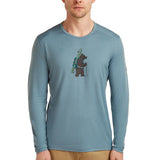 ICEBREAKER MS OASIS LS CREW-BEAR
