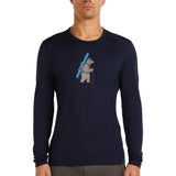 ICEBREAKER MS OASIS LS CREW-BEAR