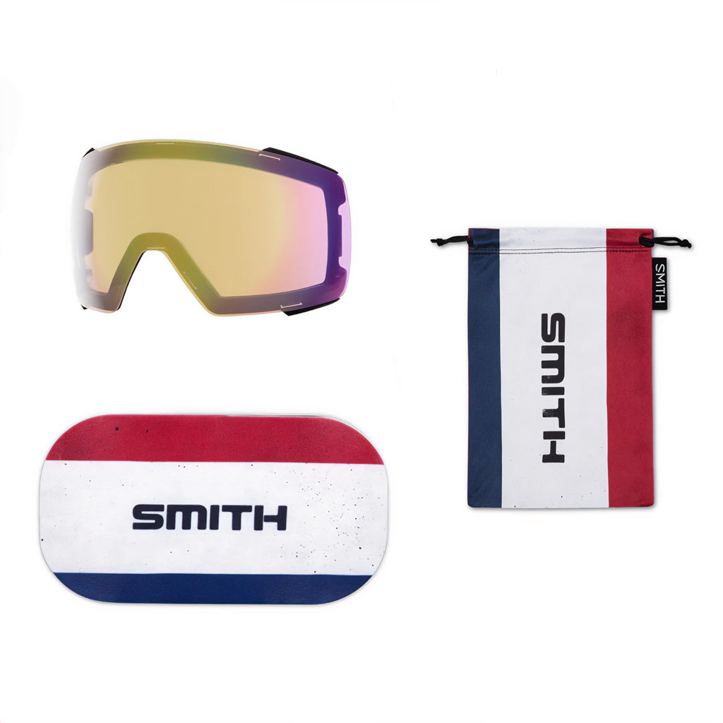 SMITH I/O MAG LOW BRIDGE - SUN VALLEY CHROMAPOP SUN BLK/STORM YELLOW