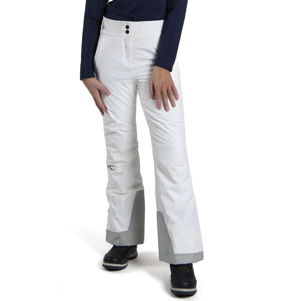 KJUS JNR WHITEOUT PANTS - WHITE/ALLOY