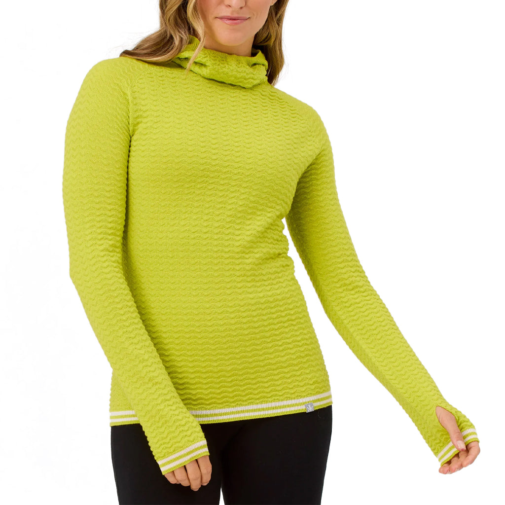 KRIMSON KLOVER PAULINA HOODY - BRIGHT CHARTREUSE