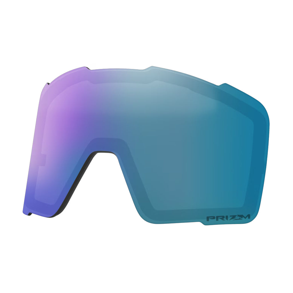 OAKLEY LINE MINER PRO L ASIAN MATTE WHITE w PRIZM SAPPHIRE
