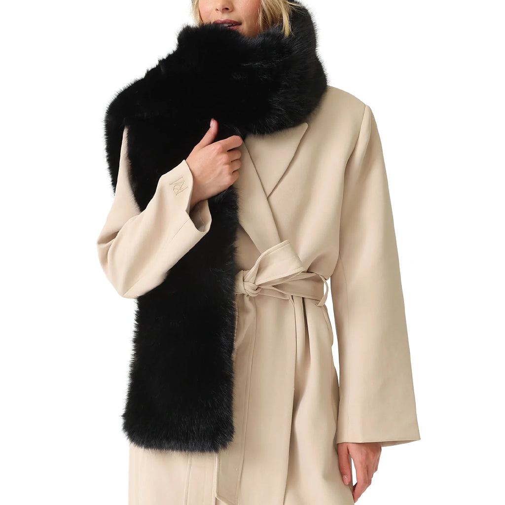 MORGAN & TAYLOR PERI FAUX FUR SCARF