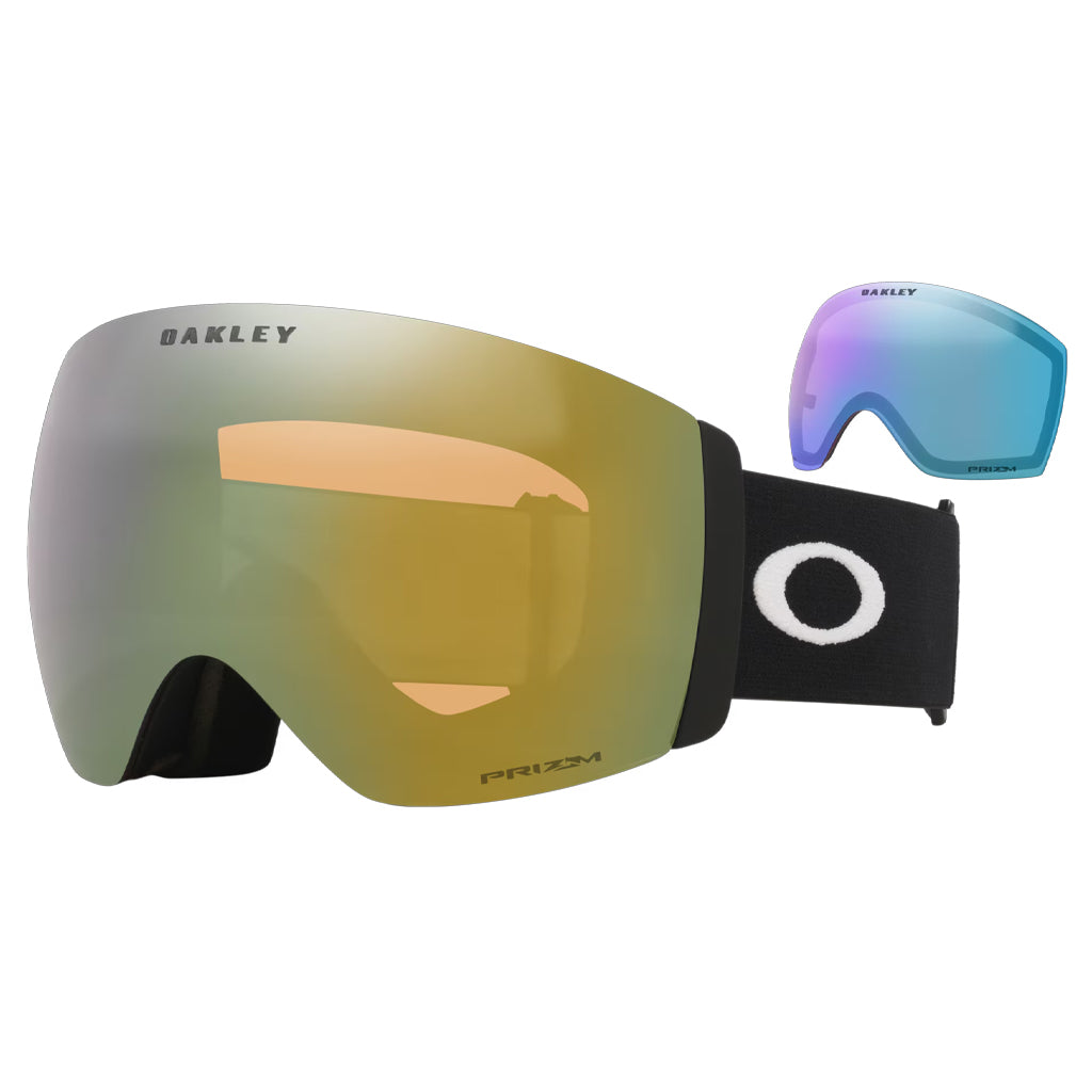 OAKLEY FLIGHT DECK PRO L MATTE BLK w PRIZM SAGE GOLD