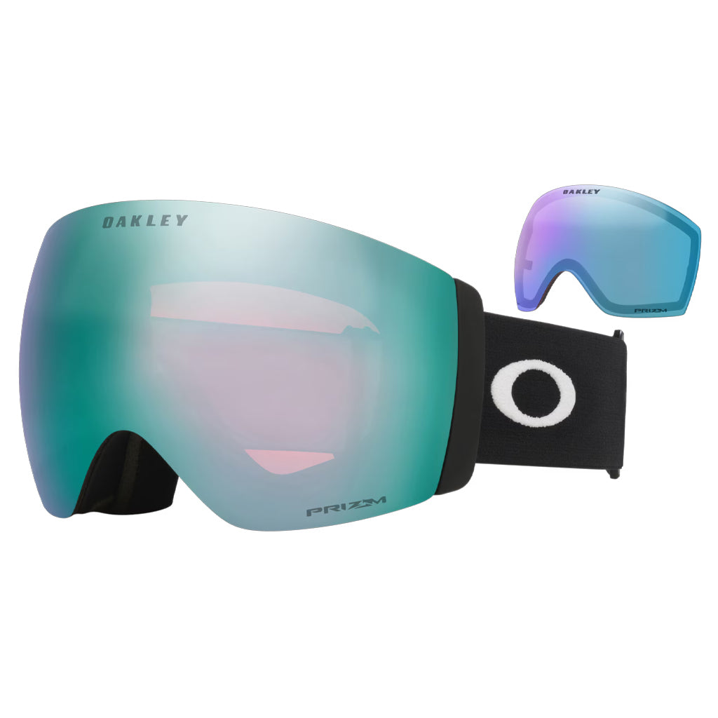 OAKLEY FLIGHT DECK PRO L MATTE BLK w PRIZM SAPPHIRE