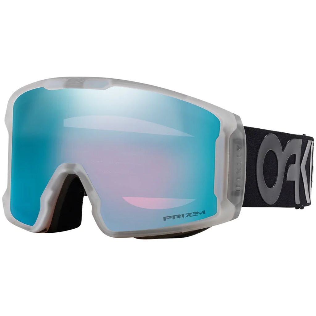 OAKLEY LINE MINER L B1B BLACKOUT w PRIZM SAPPHIRE PRIZM SAPPHIRE