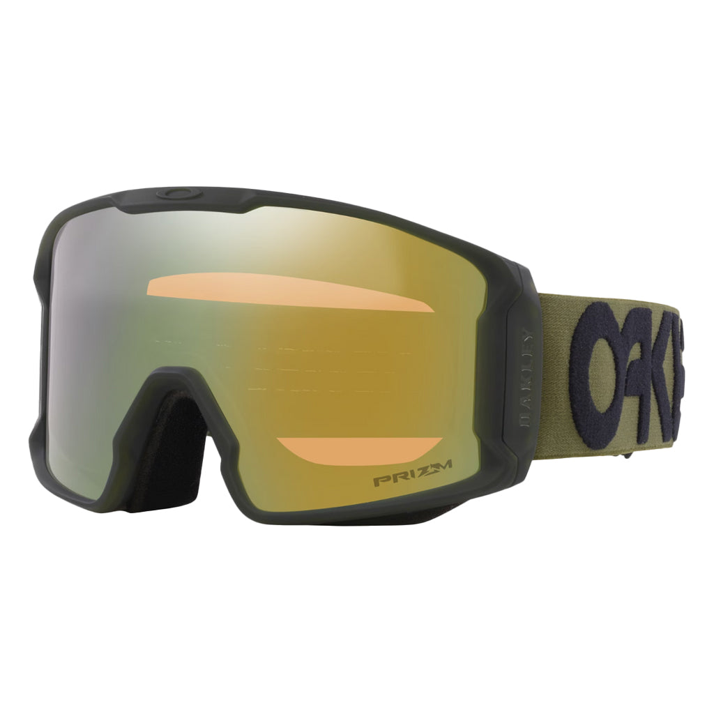 OAKLEY LINE MINER L B1B DARK BRUSH w PRIZM SAGE GOLD PRIZM SAGE GOLD
