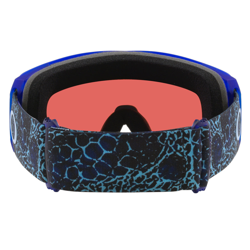 OAKLEY LINE MINER M CRYSTAL BLUE CELL w PRIZM SAPPHIRE