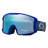 OAKLEY LINE MINER M CRYSTAL BLUE CELL w PRIZM SAPPHIRE