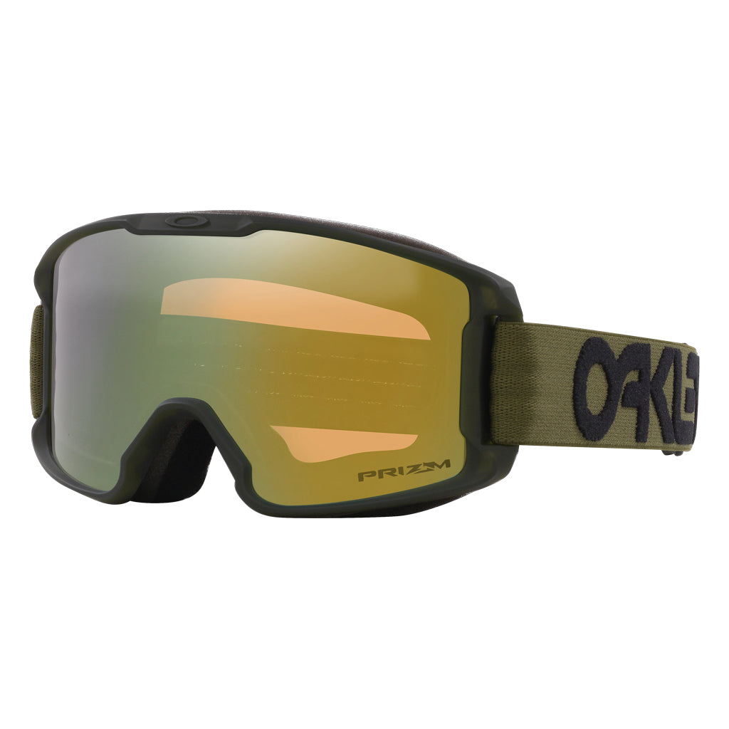 OAKLEY LINE MINER S/YOUTH B1B DARK BRUSH w PRIZM SAGE GOLD PRIZM SAGE GOLD