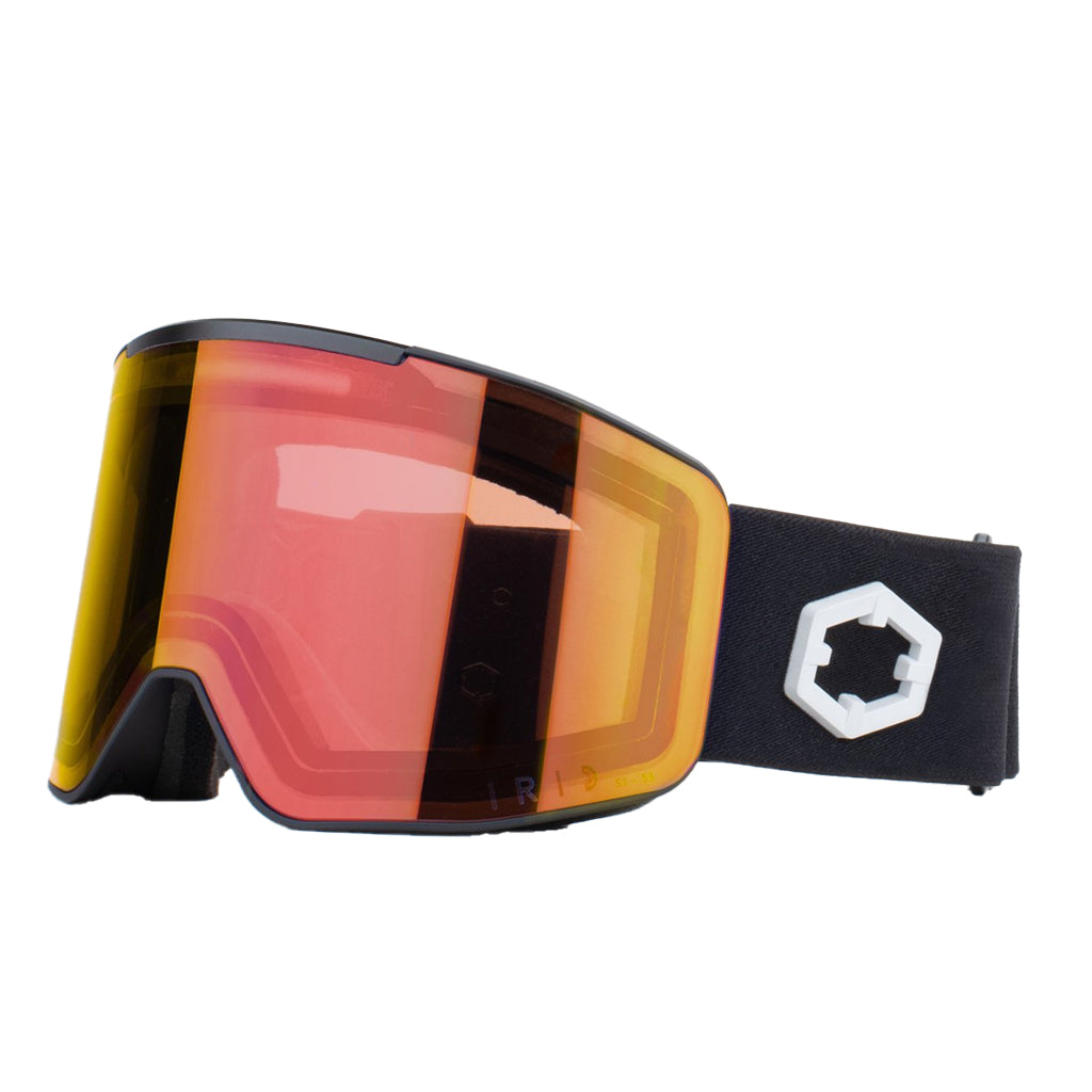 OUT OF - ELECTRA 3 GOGGLE BLACK w IRID-RED LENS