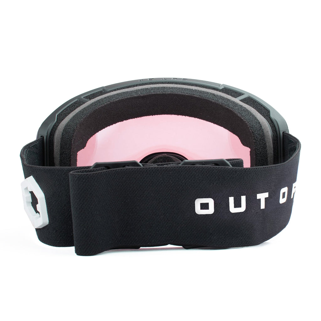 OUT OF - ELECTRA 3 GOGGLE BLACK w IRID-RED LENS