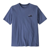 PATAGONIA MS 73 SKYLINE ORGANIC TEE - CURRENT BLUE