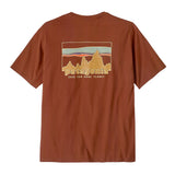 PATAGONIA MS 73 SKYLINE ORGANIC TEE - DRIED VANILLA