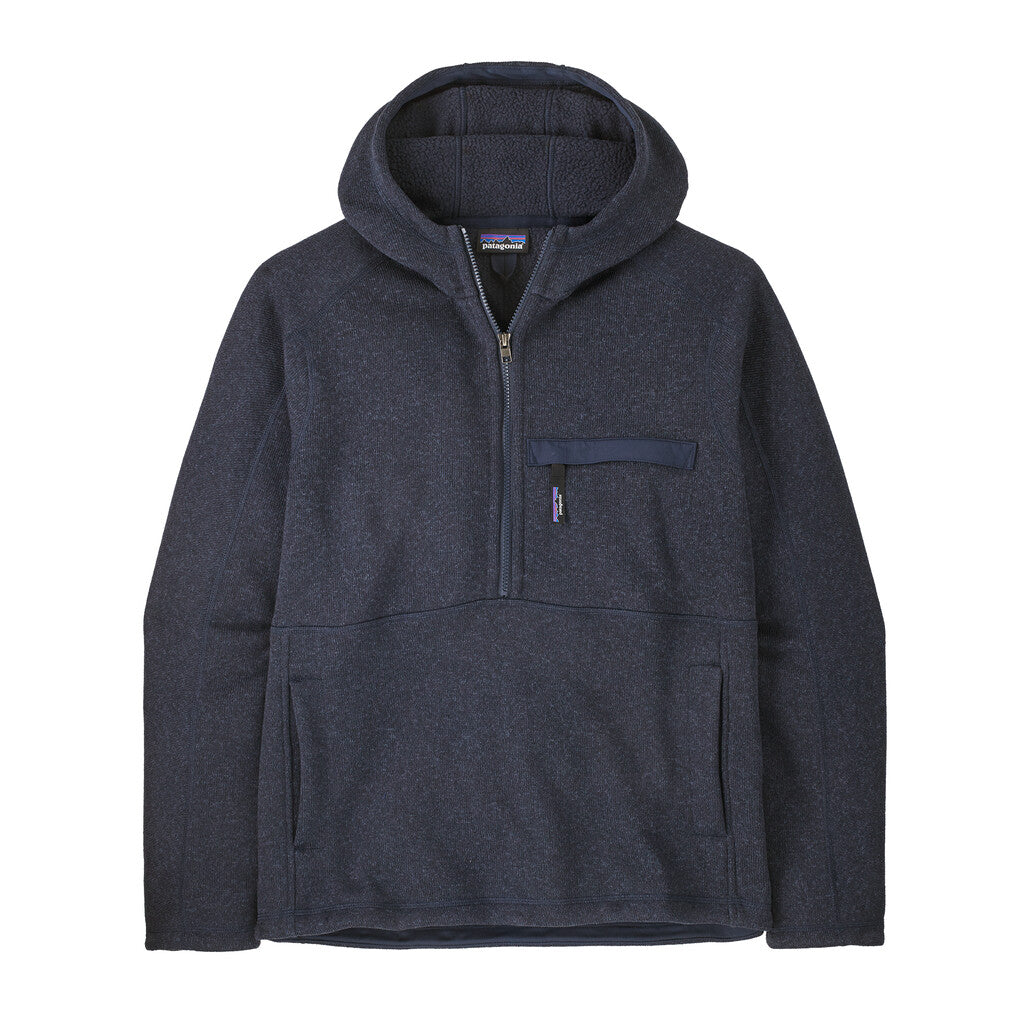 PATAGONIA MS BETTER SWEATER 1/2 ZIP HOODY P/O