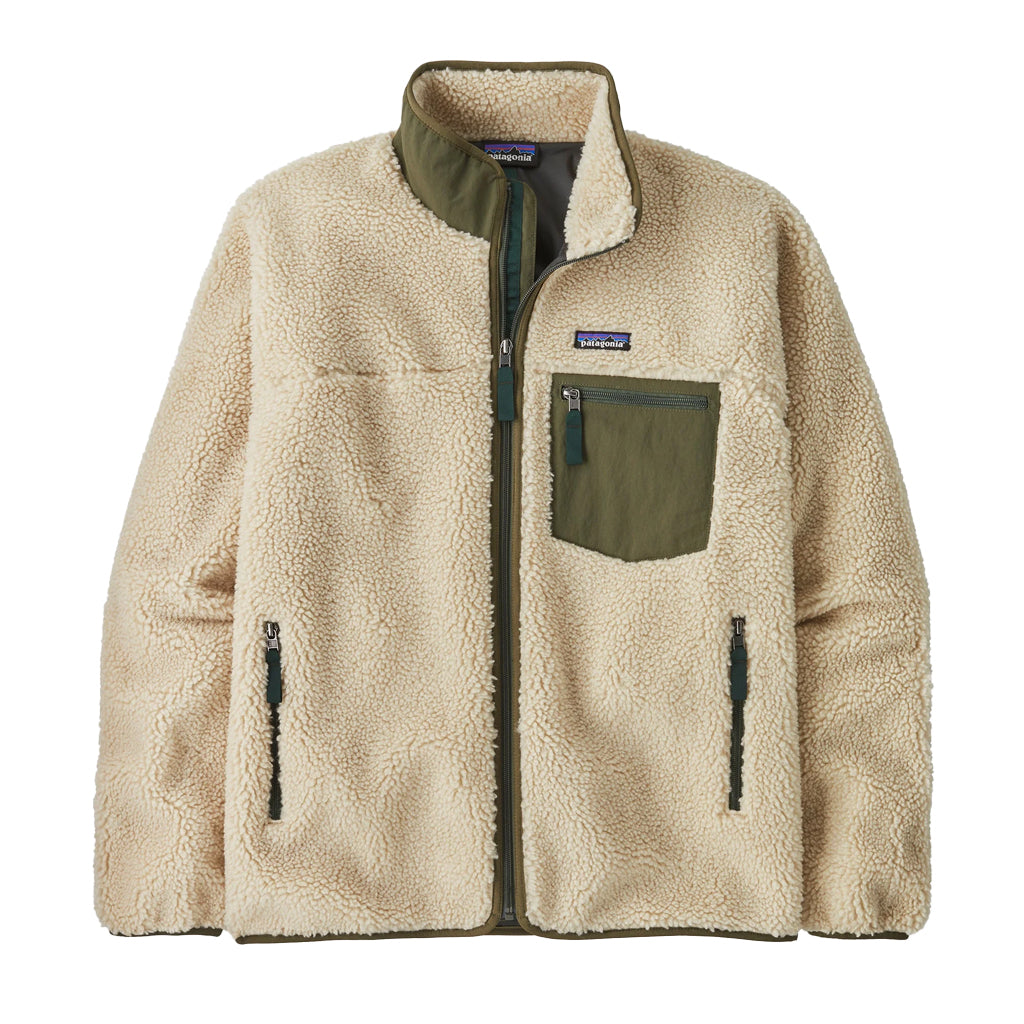 PATAGONIA MS CLASSIC RETRO-X JACKET - DARK NAT/BASIN GREEN