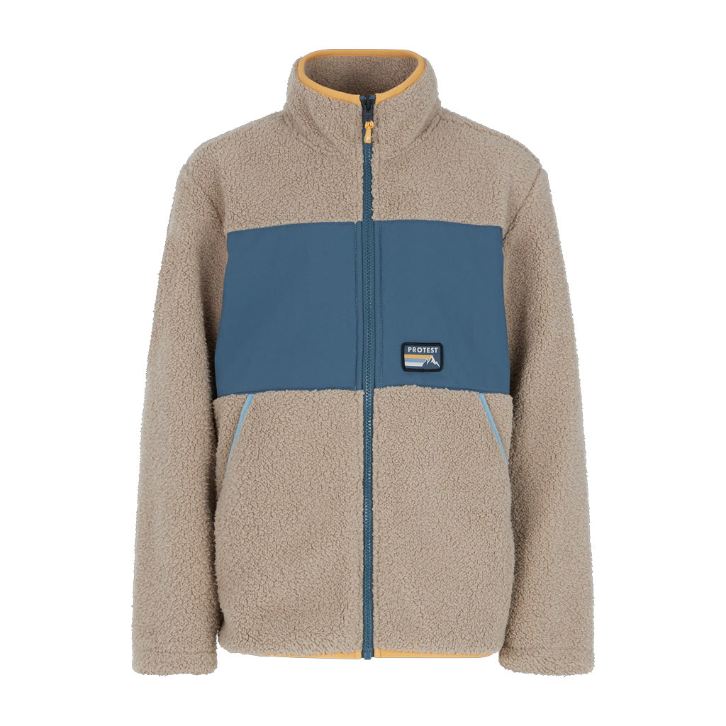 PROTEST JNR BARTIS ZIP TOP-BAMBOO BEIGE