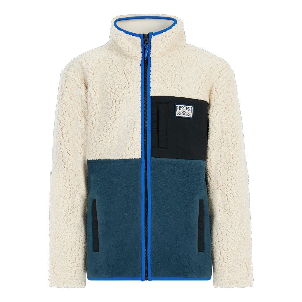 PROTEST JNR FINLEY FULL ZIP TOP - KITOFFWHITE