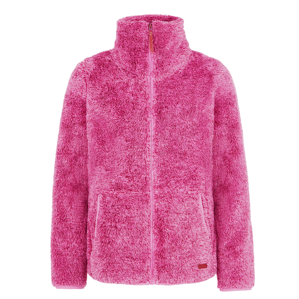 PROTEST JNR RIRI FULL ZIP FLEECE - FOXY PINK