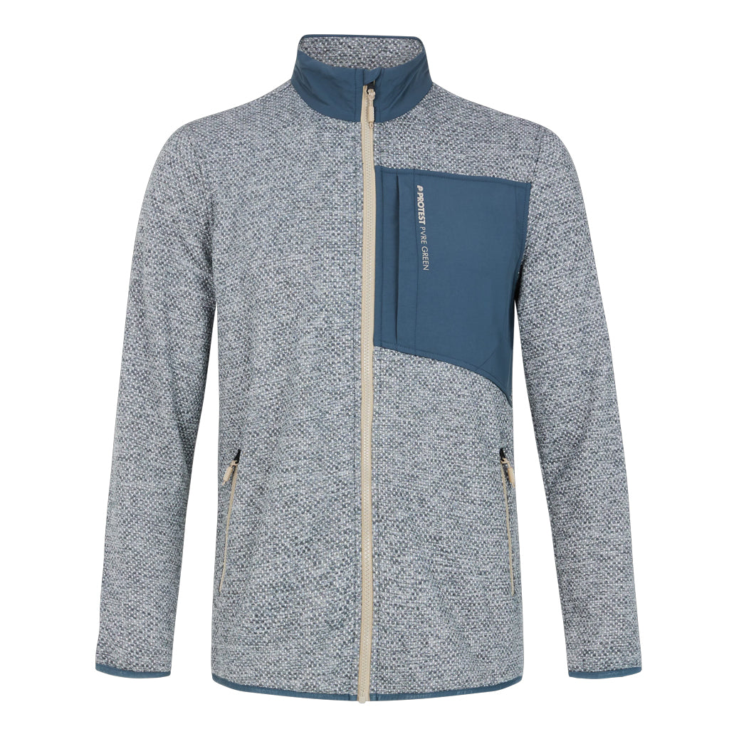 PROTEST MS HARPER FULL ZIP TOP - YALE BLUE