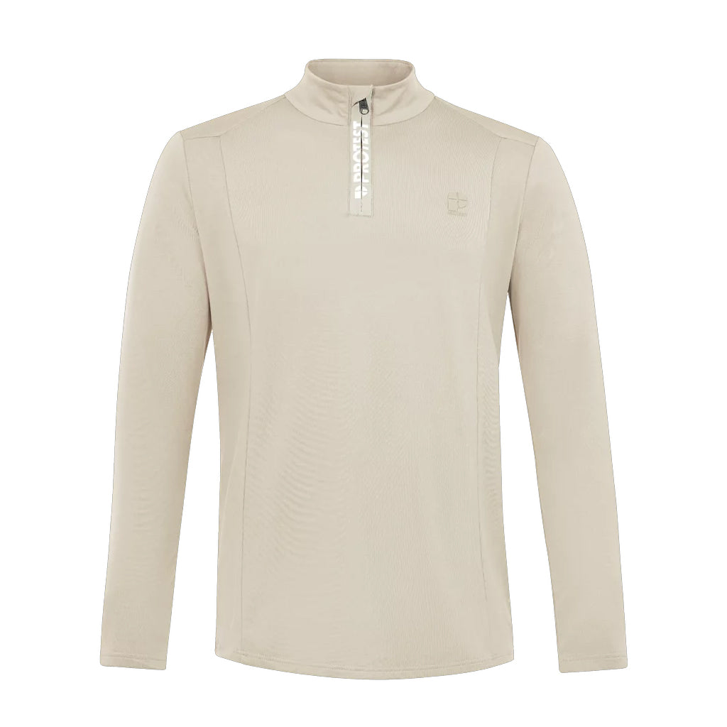 PROTEST MS REWILL 1/4 ZIP TOP - KIT OFF WHITE