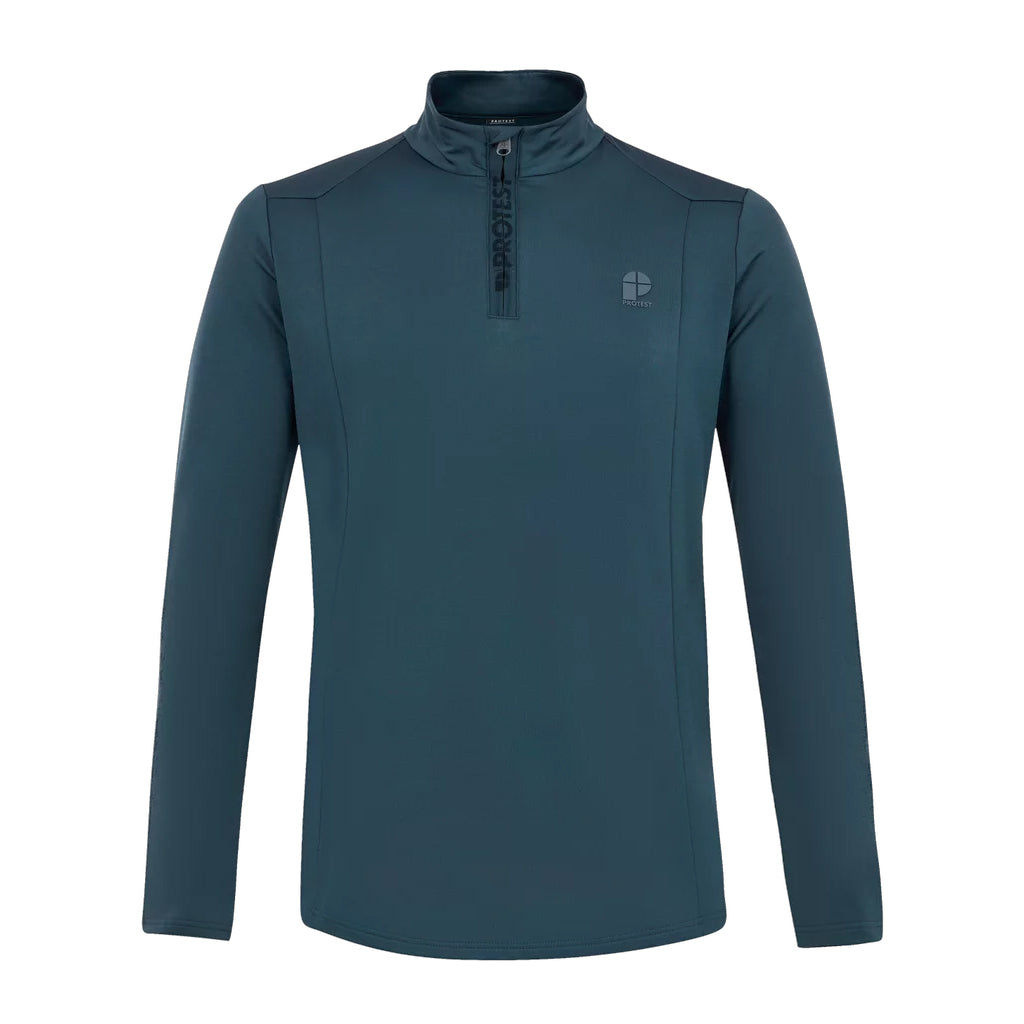 PROTEST MS REWILL 1/4 ZIP TOP - TWILIGHT NAVY