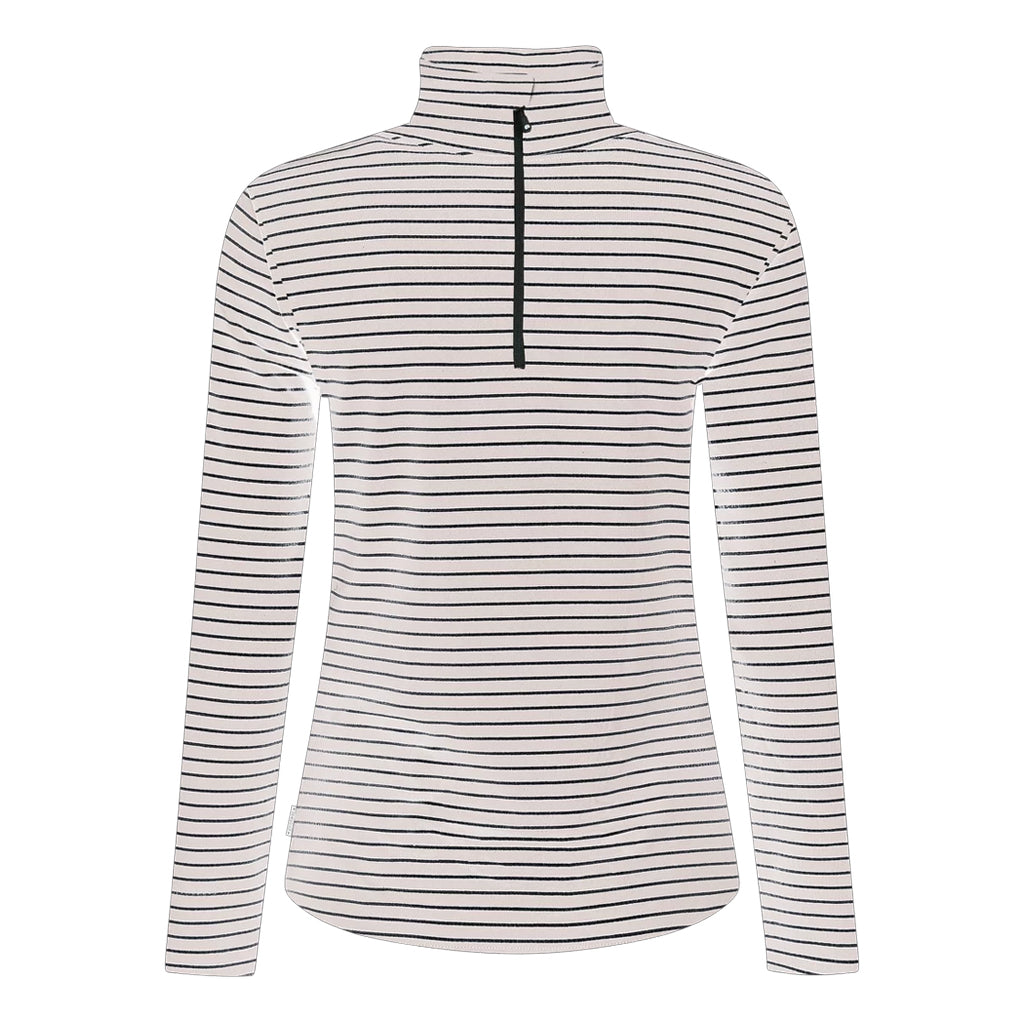 PROTEST WMS VESSY 1/4 ZIP TOP - CANVASOFFWHITE