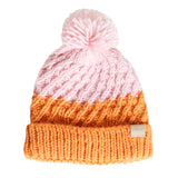 ROJO TEXTURED POM POM BEANIE
