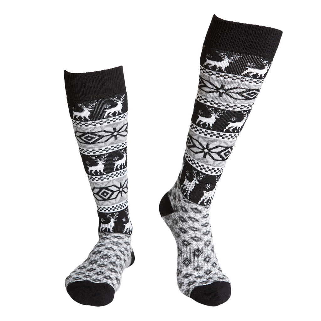 ROJO WS NORDIC SNOWFLAKE SOCK