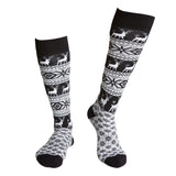 ROJO WS NORDIC SNOWFLAKE SOCK