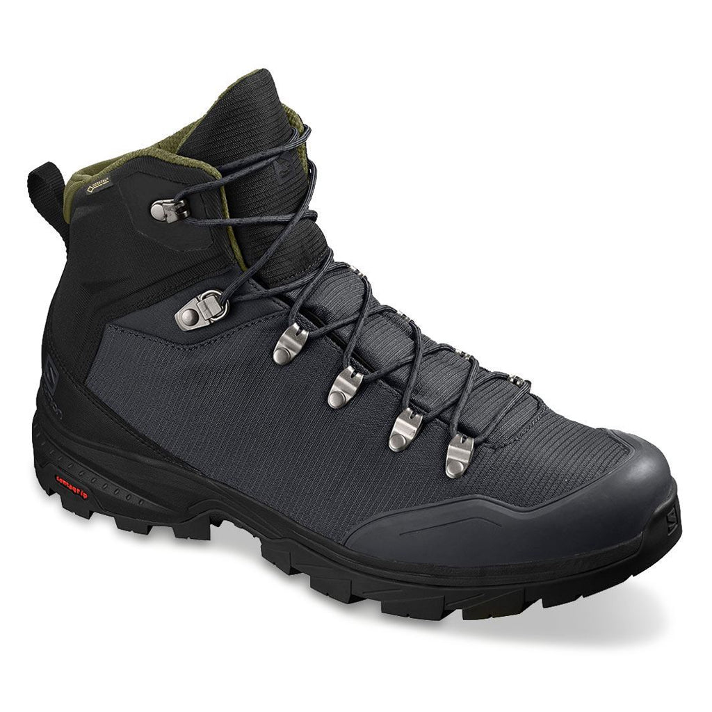 SALOMON OUTBACK 500 GTX SHOE EBONY/BLACK/GRAPE