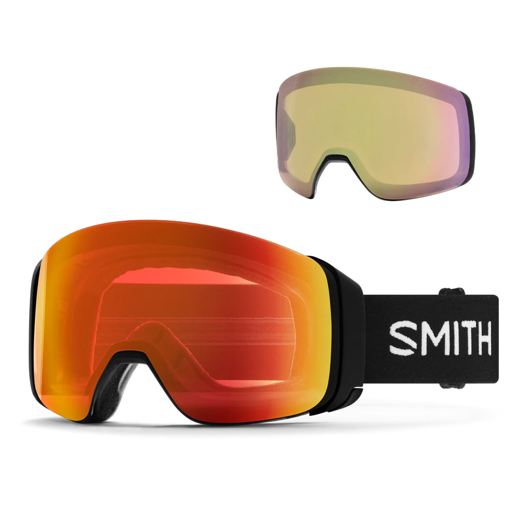 SMITH 4D MAG BLACK GOGGLE