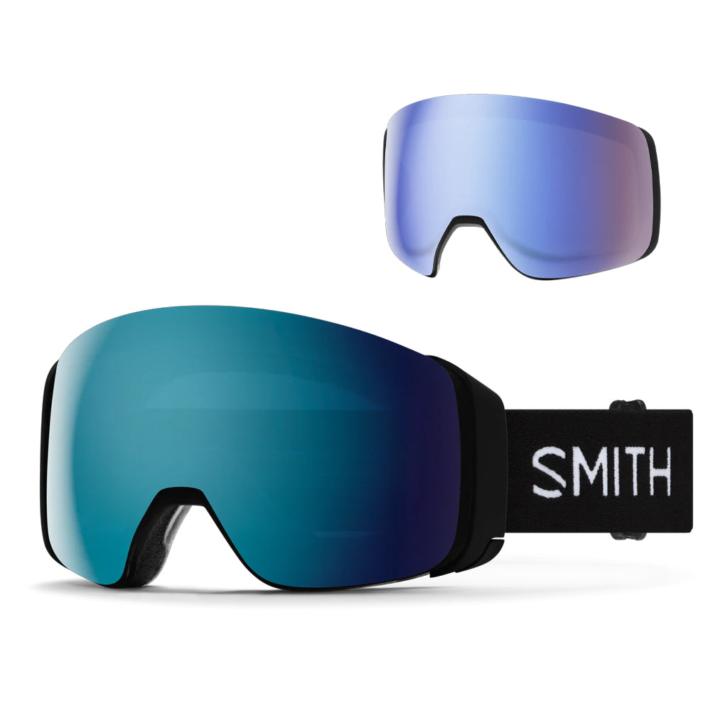 SMITH 4D MAG BLACK GOGGLE