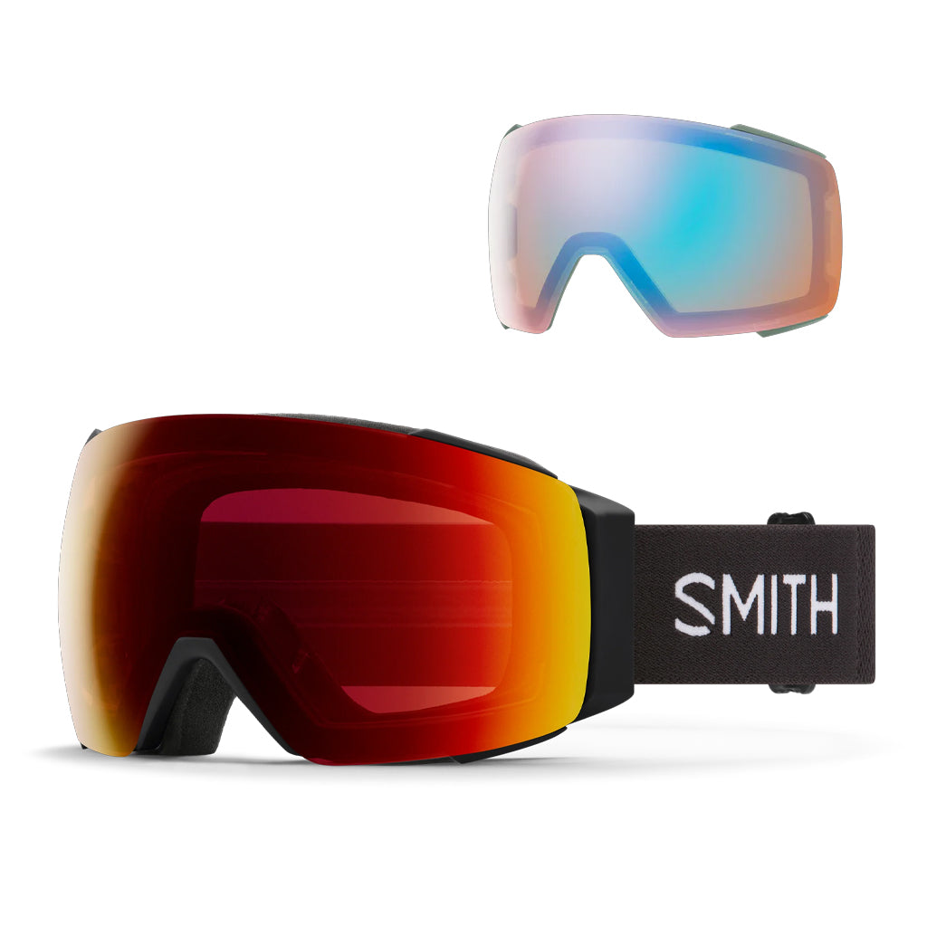 SMITH I/O MAG BLACK GOGGLE