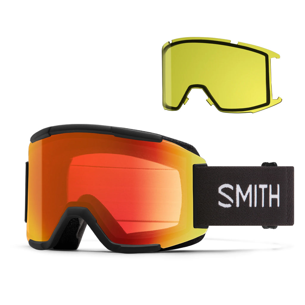 SMITH SQUAD BLACK GOGGLE