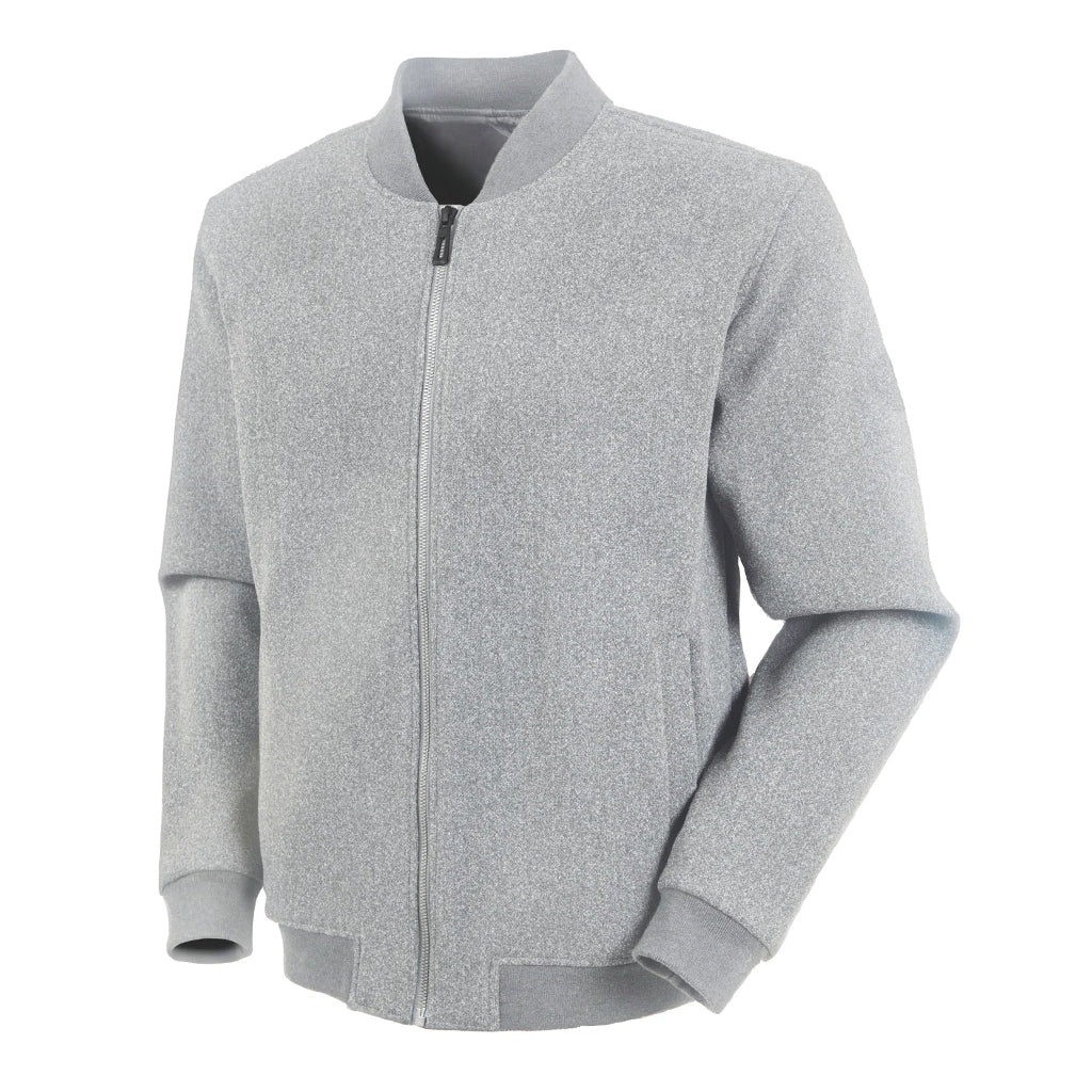 SUNICE MS LOU BOMBER REVERSIBLE JACKET - MAGNESIUM MELANGE