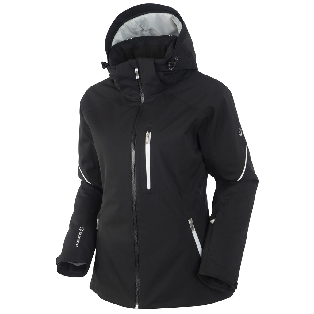 SUNICE WS ELISSA JACKET - BLACK / WHITE