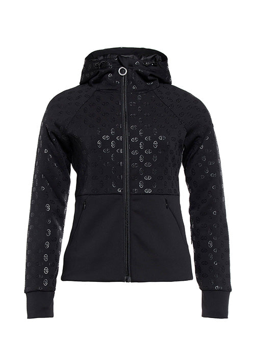 GOLDBERGH AMBRA FULL ZIP HOODY - BLACK