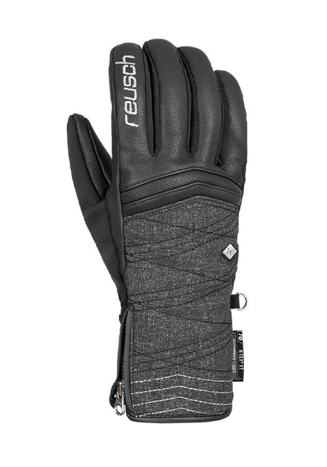 REUSCH AMELIE R TEX GLOVE BLACK MELANGE
