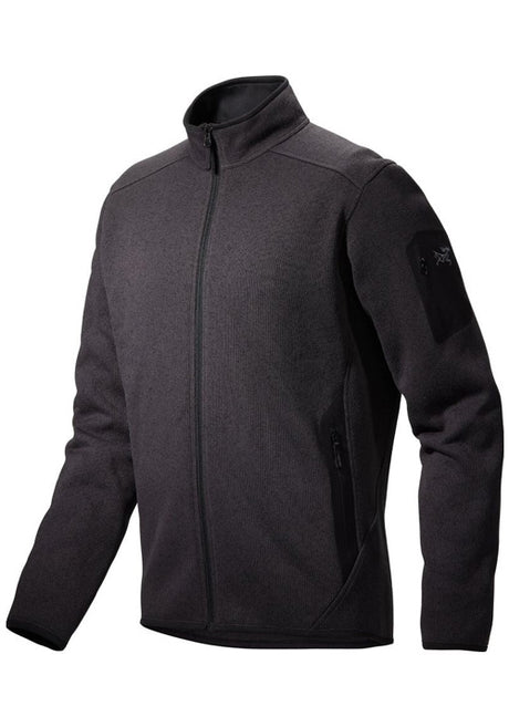 ARCTERYX MS COVERT CARDIGAN - BLACK HEATHER II