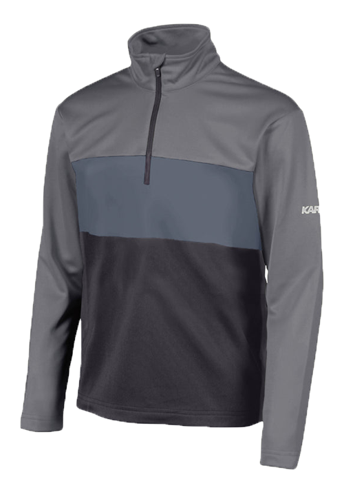 KARBON BOYS ATOM T-NECK - LIGHT GREY