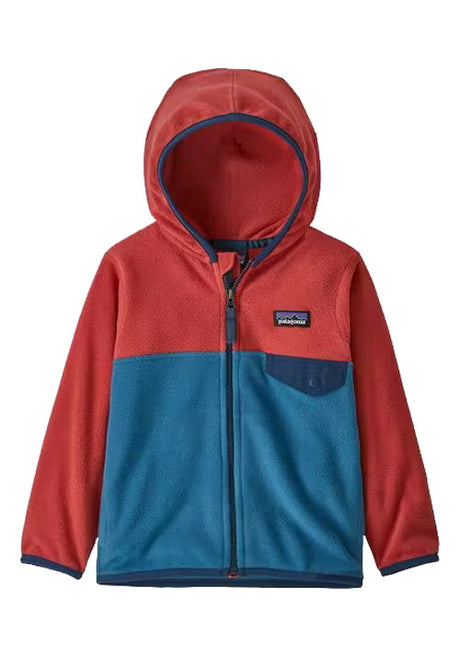 PATAGONIA BABY MICRO D SNAP-T JKT WAVY BLUE