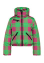 GOLDBERGH CABIN SKI JACKET - GREEN/PINK