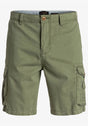 QUIKSILVER CRUCIAL BATTLE SHORT FOUR LEAF CLOVER