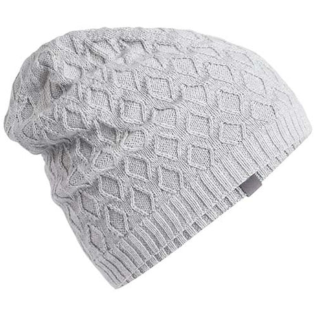 ICEBREAKER DIAMOND LINE BEANIE BLIZZARD HEATHER