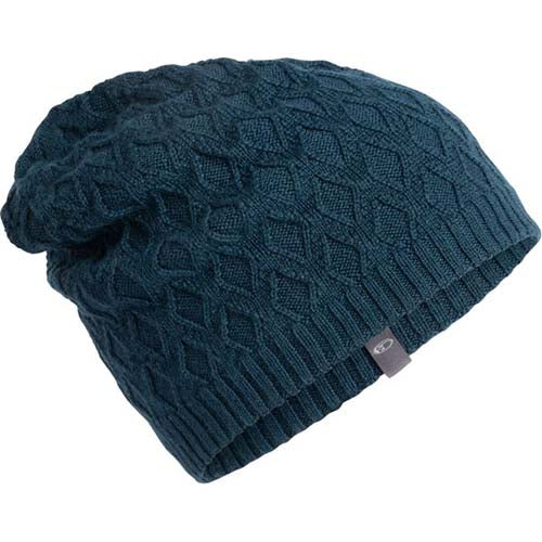 ICEBREAKER DIAMOND LINE BEANIE NIGHTFALL