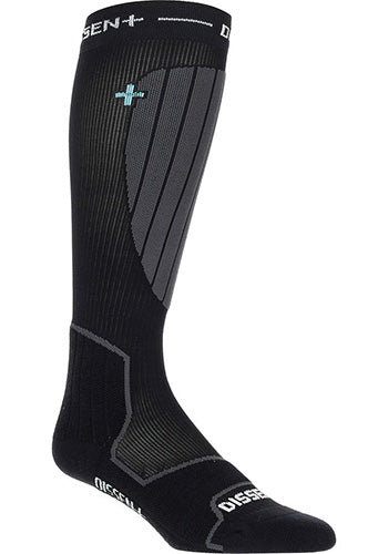 DISSEN+ SKI GFX WOOL COMPRESSION HYBRID SOCKS